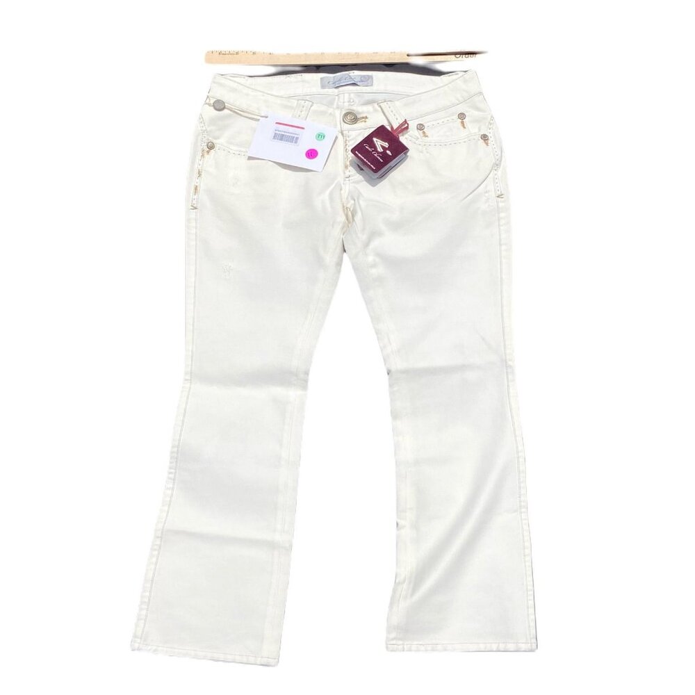 Carlo Chionna‎ Women's Jeans White 28 NWT